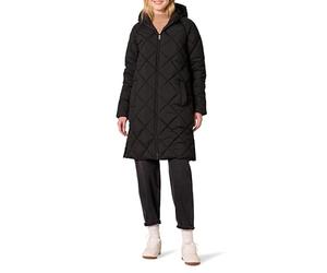 Amazon Essentials Women's Heavyweight Diamond Quilted Knee-Length Hooded Puffer Winter Coat