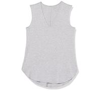 Amazon Essentials Women's Jersey Standard-Fit V-Neck Vest (Previously Daily Ritual), Light Grey Heather, XS