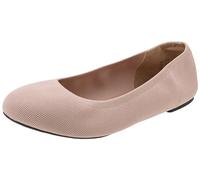 Amazon Essentials Women's Knit Ballet Flat, Sand, 13 UK
