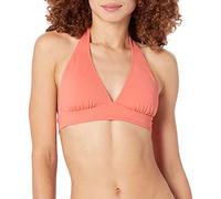 Amazon Essentials Women's Light-Support Tie Halter Bikini Swimsuit Top