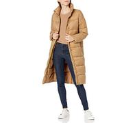 Amazon Essentials Women's Lightweight Full-Zip Water-Resistant Long Cocoon Puffer Winter Coat, Mushroom Brown, XXL