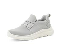 Amazon Essentials Women's Lightweight Knit Cross Trainer Sneakers, Grey, 11 UK