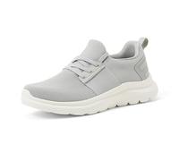 Amazon Essentials Women's Lightweight Knit Cross Trainer Sneakers, Grey, 7