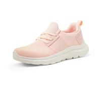 Amazon Essentials Women's Lightweight Knit Cross Trainer Sneakers, Pink, 6