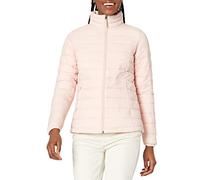 Amazon Essentials Women's Lightweight long-sleeved, water-resistant, packable puffer jacket (available in plus size), Rose, XXL