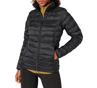 Amazon Essentials Women's Lightweight long-sleeved, water-resistant, packable puffer jacket (available in plus size), Black, XXL Plus