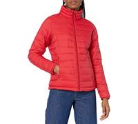 Amazon Essentials Women's Lightweight long-sleeved, water-resistant, packable puffer jacket (available in plus size), Bright Poppy Red, XXL