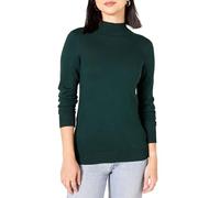Amazon Essentials Women's Lightweight Roll Neck Long-Sleeve Jumper (Available in Plus Size), Forest Green, XS