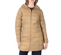 Amazon Essentials Women's Lightweight Water-Resistant Packable Hooded Puffer Coat (Available in Plus Size), Mushroom Brown, XL