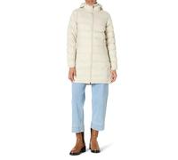 Amazon Essentials Women's Lightweight Water-Resistant Packable Hooded Puffer Jacket (Available in Plus Size), Stone, XL