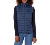 Amazon Essentials Women's Lightweight Water-Resistant Packable Puffer Gilet, Navy, S