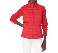 Amazon Essentials Women's Lightweight Water-Resistant Packable Puffer Gilet, Red, M