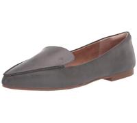 Amazon Essentials Women's Loafer Flat, Charcoal, 9.5 Wide