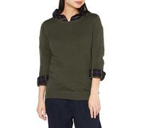 Amazon Essentials Women's Long-Sleeve Lightweight Crewneck Jumper (Available in Plus Size), Olive, XXL