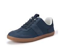Amazon Essentials Women's Low Top Retro Sneaker, Navy, 7 UK