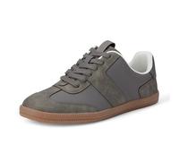 Amazon Essentials Women's Low-Top Retro Trainers, Grey, 7.5 UK