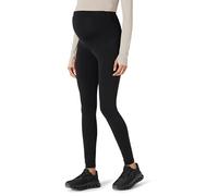 Amazon Essentials Women's Maternity Leggings, Active FormFlex Buttery Soft Over The Belly Full Length Yoga Workout Pregnancy Pants, Black, XXL