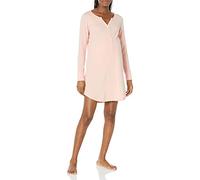 Amazon Essentials Women's Maternity Nursing Nightdress, Blush, XXL