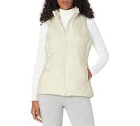 Amazon Essentials Women's Mid-Weight Puffer Vest, Ivory, Large