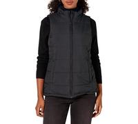 Amazon Essentials Women's Mid-Weight Zip Puffer Gilet, Black, S