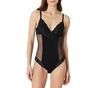 Amazon Essentials Women's Non-Padded Underwire Plunge Vest, Soft-Stretch Lace