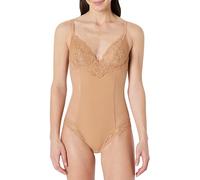 Amazon Essentials Women's Non-Padded Underwire Plunge Vest, Soft-Stretch Lace