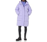 Amazon Essentials Women's Oversized Hooded Long Puffer Jacket (Available in Plus Size), Purple, XXL