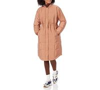 Amazon Essentials Women's Oversized Quilted Coat (Available in Plus Size), Light Brown, XXL Plus