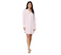 Amazon Essentials Women's Piped Nightshirt (Available in Plus Size), Pink, XS