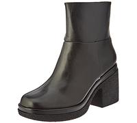 Amazon Essentials Women's Platform Ankle Boots, Black, 8.5 UK