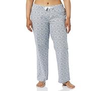 Amazon Essentials Women's Poplin Sleep Trousers, Pink Ditsy Floral, XS