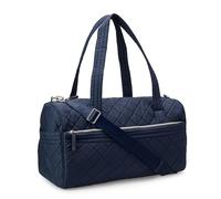 Amazon Essentials Women's Quilted Weekender Duffle Bag, Navy, One Size