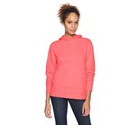 Amazon Essentials Women's Regular-Fit Fleece Pullover Hoodie (Available in Plus Size), Coral Pink, XL