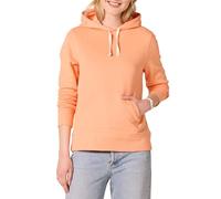 Amazon Essentials Women's Regular-Fit Fleece Pullover Hoodie (Available in Plus Size), Melon Orange, XS