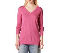 Amazon Essentials Women's Regular Fit Lightweight Long-Sleeved V-Neck Tunic Jumper (Available in Plus Size), Pink Heather, XS