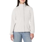 Amazon Essentials Women's Regular-Fit Packable Lightweight Waterproof Rain Jacket, Eggshell White, XL