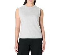 Amazon Essentials Women's Relaxed-Fit Cotton Muscle Tee, Light Grey Heather, XXL