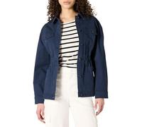 Amazon Essentials Women's Relaxed-Fit Dropped Shoulder Mid-Weight Cotton Twill Jacket