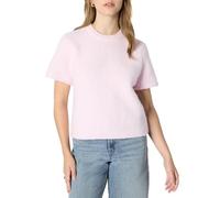 Amazon Essentials Women's Relaxed-Fit Faux Mohair Short Sleeve Jumper Top, Pastel Lilac, XXL