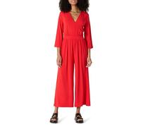 Amazon Essentials Women's Relaxed-Fit Matte Jersey Jumpsuit, Bright Poppy Red, XXL