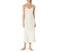 Amazon Essentials Women's Satin Sleeveless Cami Midi Nightgown, Ivory, L