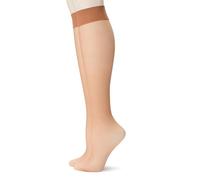 Amazon Essentials Women's Sheer Knee-High Stockings, 2 Pairs, Light, 5.5-10