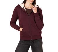 Amazon Essentials Women's Sherpa-Lined Fleece Full-Zip Hooded Jacket (Available in Plus Sizes)
