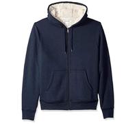 Amazon Essentials Women's Sherpa-Lined Fleece Full-Zip Hooded Jacket (Available in Plus Sizes)
