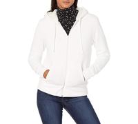 Amazon Essentials Women's Sherpa-Lined Fleece Full-zip Hooded Jacket, Off-white, XS