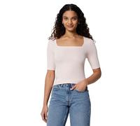 Amazon Essentials Women's Slim-Fit Half Sleeve Square Neck T-Shirt