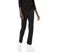 Amazon Essentials Women's Slim-Fit, Straight-Leg Stretch Twill Chino Trouser, Black, 22