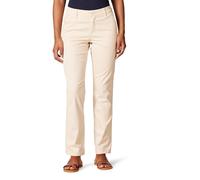 Amazon Essentials Women's Slim-Fit, Straight-Leg Stretch Twill Chino Trouser, Light Tan, 20