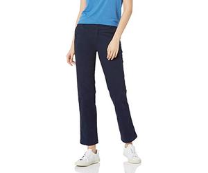 Amazon Essentials Women's Slim-Fit, Straight-Leg Stretch Twill Chino Trouser, Navy, 10