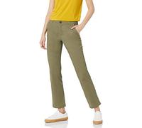 Amazon Essentials Women's Slim-Fit, Straight-Leg Stretch Twill Chino Trouser, Washed Olive, 18